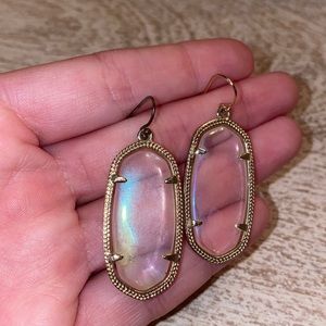 Kendra Scott iridescent earrings